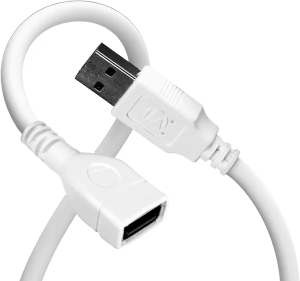 ZEBRONICS UEC15 1.5M Full Copper USB Extension Cable