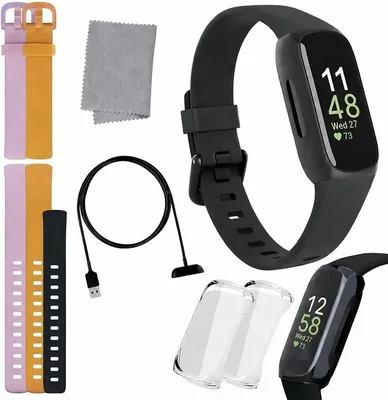 Fitbit Inspire 3 Health Tracker Bundle - Best Deal