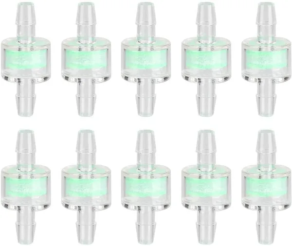 10PCS Three Layers Transparent Computer Water Cooling Filter, PC Cooler Parts, High Performance ABS 