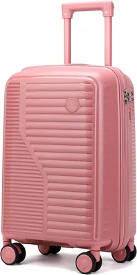 Mala de Bordo Dermond PRO | Super Resistente, Cadeado Embutido e Rodas Silenciosas Removíveis (Rosa Vintage) - Melhor Preço