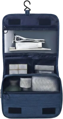 Stur Hanging Toiletry Bag - Foldable Shaving Kit
