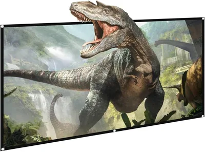 Foldable Projector Screen 16:9 HD - Best Deal