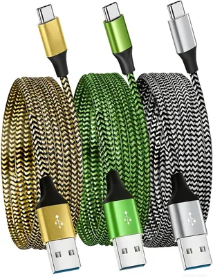 USB C Charger Cable 3Pack 1.8M Fast Charging Type C Cable for iPhone 15/Samsung Best Deal