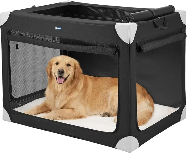 Veehoo Collapsible Large Dog Crate