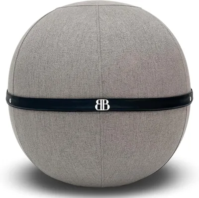 La Chaise Ball Bliss - Ergonomique Bureau & Yoga - Chaise Anti-Dos - Siège Dynamique & Posture Renforcée - Capacité 180 - Meilleures Affaires