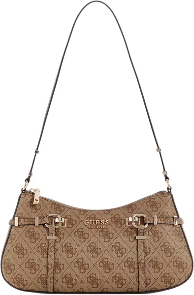 GUESS Womens LEONA LOGO SHOULDER BAG