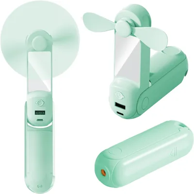 CNMTCCO Handheld Fan (Grün) - Best Deal