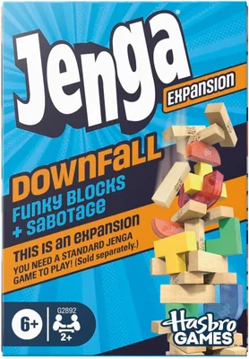 Hasbro Gaming Jenga Caída Libre Expansión +6 años