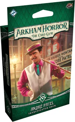Arkham Horror: The Card Game André Patel Investigator Deck