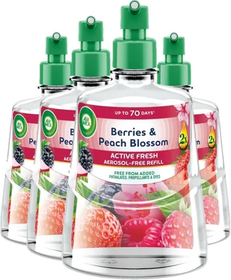 Air Wick Berries Peach Blossom Refill 24/7 Active Fresh - 77% Off