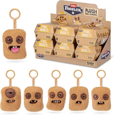 Fuggler Fugg Nuggets Plush Keyring 3.5 Inch (6 PK) Best Deal