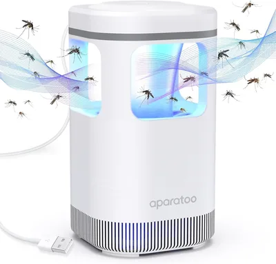 Lampada Uccellatore di Zanzare Elettrica, Trappola per Insetti USB Portatile Repellente per Mosche Indoor e Outdoor