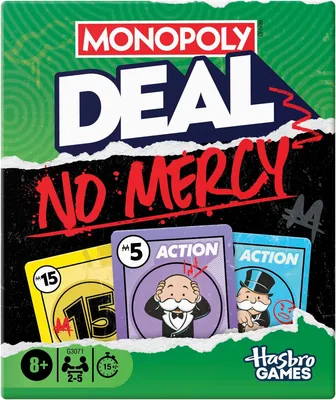 Monopoly Deal No Mercy 25% Off - Family Game