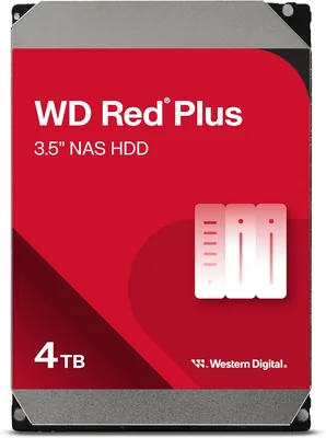Disque dur interne WD Red Plus 4 pour NAS - 3,5