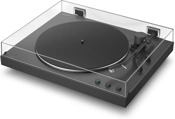 Turntable Sony PS-LX3BT Bluetooth inalámbrico con Reproducción Automática, Banda de Transmisión, Preamp de Fonógrafo Integrado, 2 Velocidades y Cubierta para Polvo - 32% Descuento