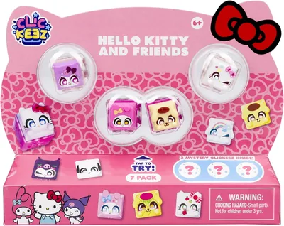 Clickeez Series 1 Hello Kitty Keyboard Keys 7-Pack