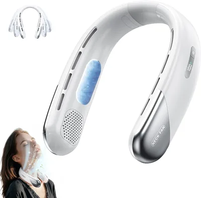 KIROGILY Ventilador Portátil Recargable con Pantalla LED, 5% Off