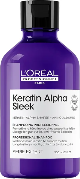 L'Orêl Professionnel Keratin Alpha Sleek Sulfate-free Shampoo