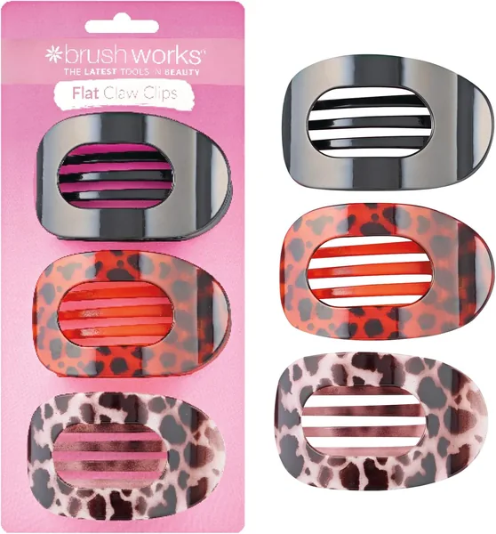Brushworks Flat Claw Clip Set Best Deal