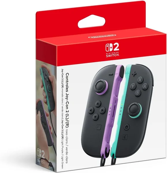 Nintendo Joy-Con 2 (L)/(R) Light Purple/Light Green