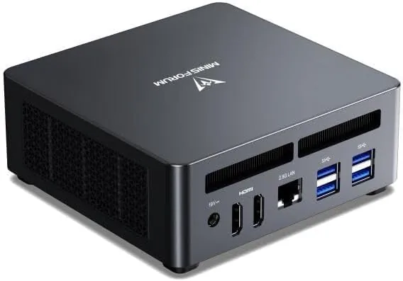 UM790 Pro Mini PC AMD Ryzen 9 7940HS Solo 5.2GHz 32GB DDR5 512GB SSD with Radeon 780M
