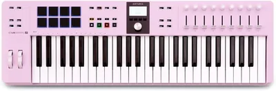 Arturia Keylab Essential Mk3 Controlador MIDI Universal 49 Teclas Cuarzo Rosa, Almohadilla táctil