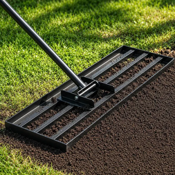 Lawn Levelling Rake 198 cm 76 x 25 cm