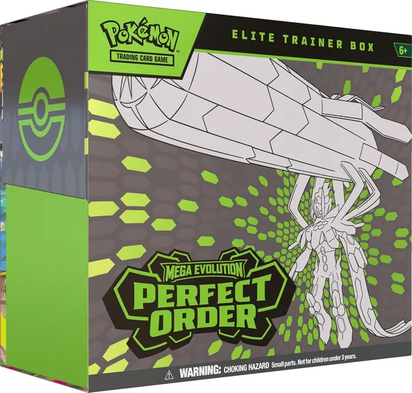 Pok mon TCG: Mega Evolution-Perfect Order Elite Trainer Box