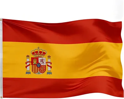 HOMAVEL Bandera Grande Español 90x152cm Resistente de Poliéster con Ojales de Latón Doble Cara. ¡Mejor Oferta!