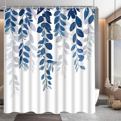 Rideau de douche Blue Leaf Lerores - 20% Off