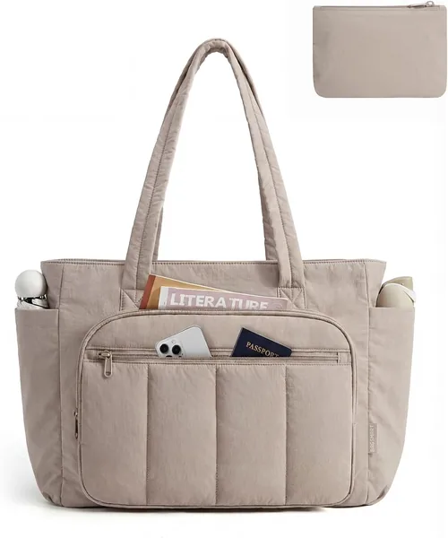 BAGSMART Tote Bag for Women, 2 Set Tote Bag