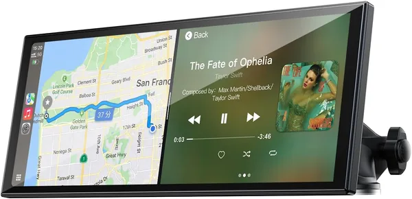 LAMTTO 9.26" Wireless CarPlay Screen