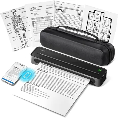 HP Go Portable Bluetooth Printer - Compact & Wireless