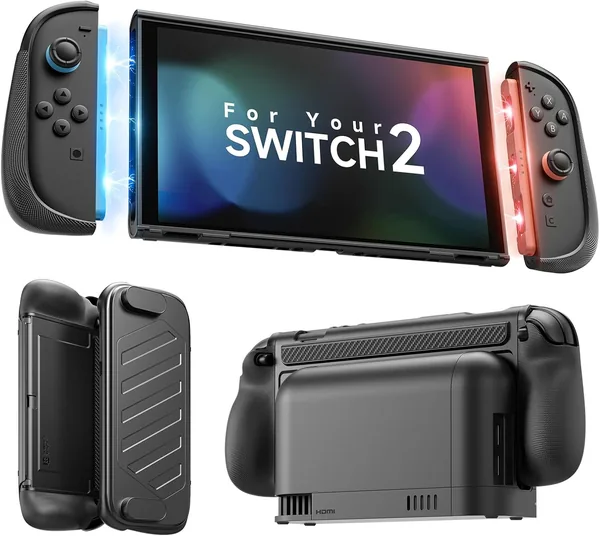 JSAUX Split Every Day Case for Switch 2, TPU Middle Frame & PC Front Cover, Best Price