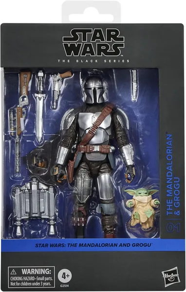 Star Wars The Black Series Mandalorian & Grogu Action Figure 21% Off