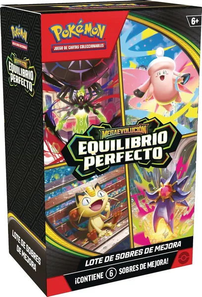 Pok mon: JCC Pok mon Mega Evolution Balance Booster Pack (6 Upgrade Envelopes)