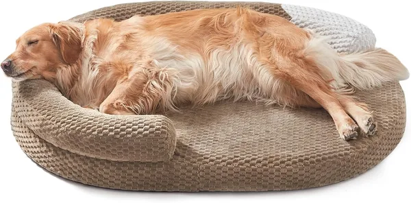 JOEJOY Orthopedic Dog Bed XXL, Waterproof & Washable, Memory Foam Pet Bed