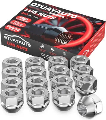 OTUAYAUTO M10x1.25 Open End ATV Lug Nuts