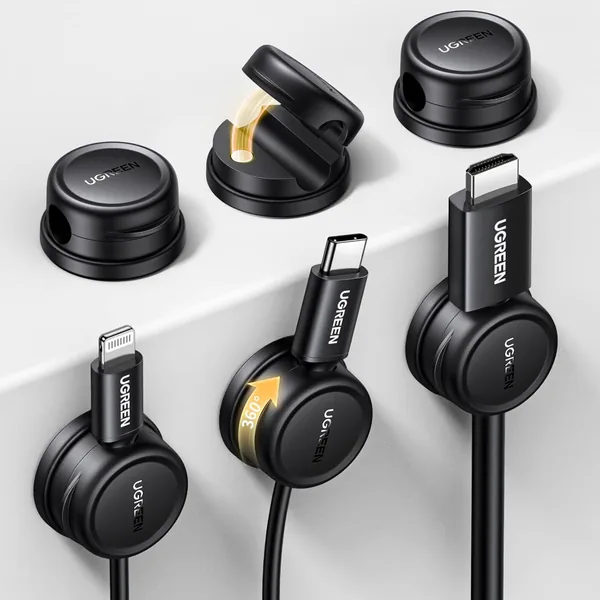 UGREEN Pack of 6 Magnetic Cable Holder