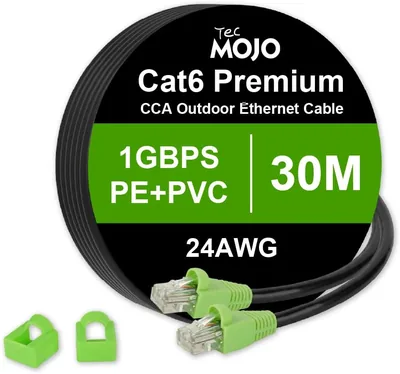 Tecmojo Cat 6 30M Outdoor Patch Cord Best Deal