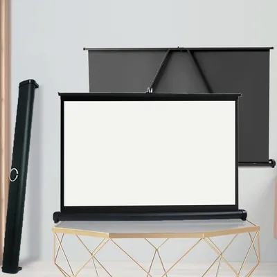 HJVLXYAFB Small Tabletop Projection Screen Best Deal