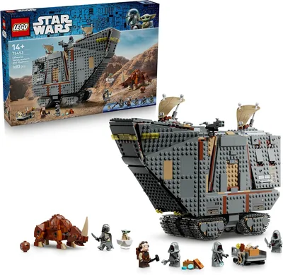 LEGO Star Wars The Mandalorian Offworld Sandcrawler & Mudhorn 75453