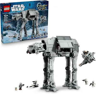 LEGO Star Wars 75454 AT-AT des Imperiums mit INT-4 Spielset - Mandalorianer und Grogu Figuren mit Shuttle, Speeder B | Best Deal