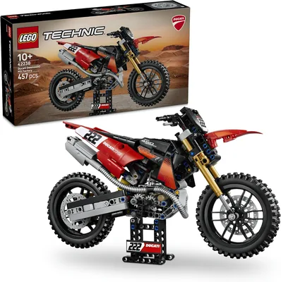 LEGO Technic Motocykl Ducati Desmo450 MX Factory 42238 | Najlepsza oferta