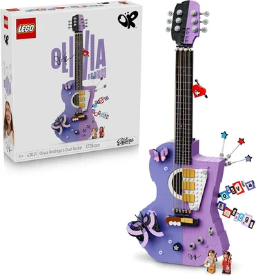 LEGO® Editions Music Olivia Rodrigo’s Dual Guitar 43031