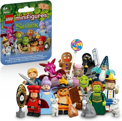 LEGO Minifigures Série Shrek - Boîte Mystère - 1 Jouet Collector sur 12