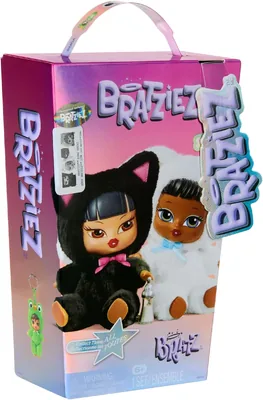 Bratz, Caja Sorpresa Iconz Peluche con Charm Clip y Accesorios