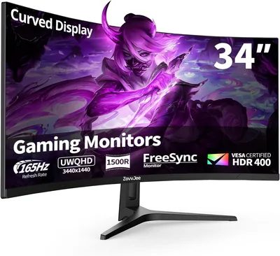 LG 4K 165Hz Gaming Monitor - 3440x1440