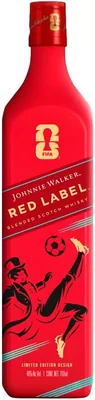Johnnie Walker Red Label 700 ml Whisky Blended Scotch Diseño Edición Limitada Copa Del Mundo 2026 - 40% de Descuento