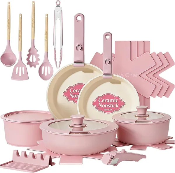 Umite Chef Pots and Pans Set Non Stick